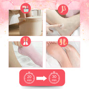 Ayak Nemlendirici Jel SPA Çorabı - Yumuşatıcı Jel Kaplama – görsel 2