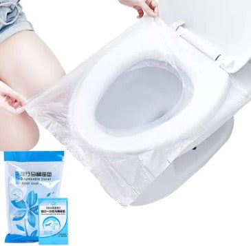 3'lü Paket – Hijyenik Tek Kullanımlık Klozet Kapağı Poşeti 50 Adet POŞETLİ