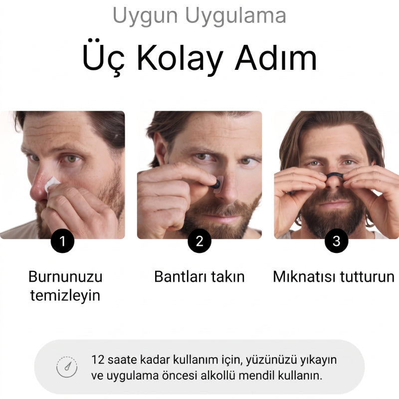 2'lü Paket – Burun Açıcı Aparat Kiti - Farklı Boylarda - Horlama Önleyici