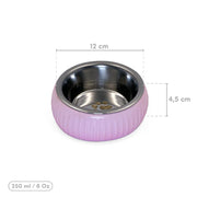 Mikopet Organik Seramik Mama Kabı Pembe – görsel 5