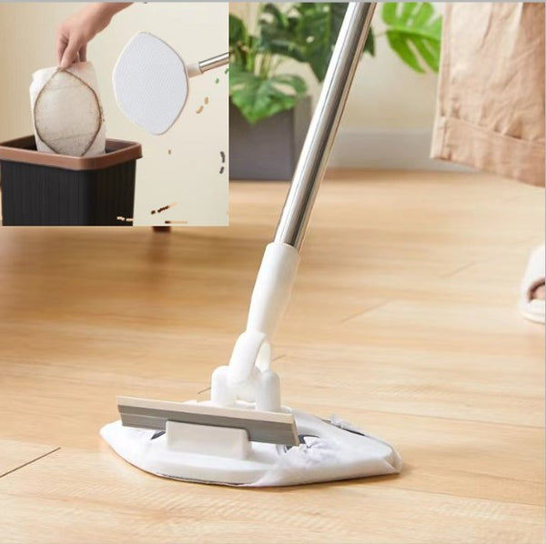 3'lü Paket – Islak Mendil Uyumlu Pratik Çek Çekli Mop