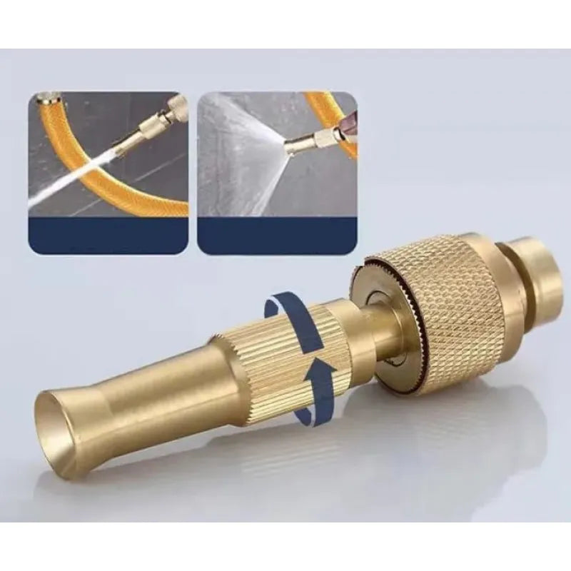 3'lü Paket – AYARLANABILIR BASINÇLI HORTUM BAŞLIĞI GOLD