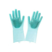 Sihirli Isıya Dayanıklı Silikon Çok Amaçlı Bulaşık Eldiven Fırçası Magic Gloves – görsel 3