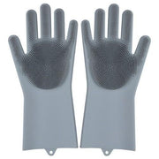 Sihirli Isıya Dayanıklı Silikon Çok Amaçlı Bulaşık Eldiven Fırçası Magic Gloves – görsel 4