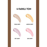 4'lü Likit Highlighter Aydınlatıcı Seti – görsel 3