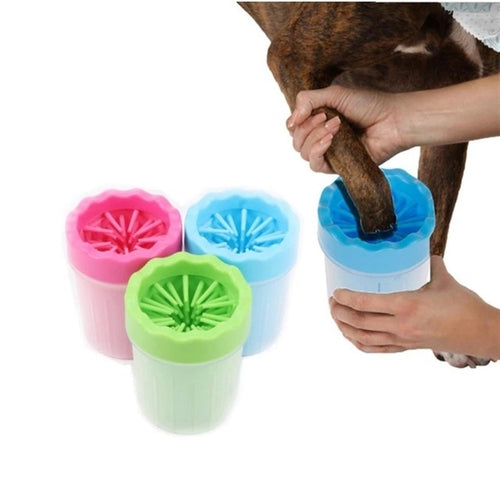 3'lü Paket – Soft Gentle Köpek Pati Yıkama Aparatı