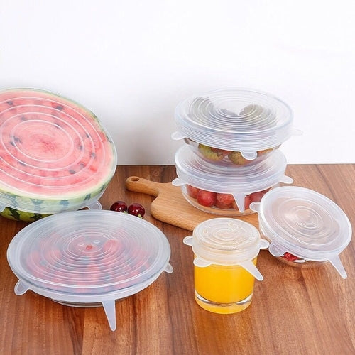 3'lü Paket – Taze Tutan Silikon Kapak Seti