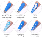 Tırnak Süs Damgası French Stamper – görsel 3